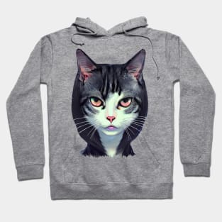 Cat hoodie cool vintage hipster cute Hoodie